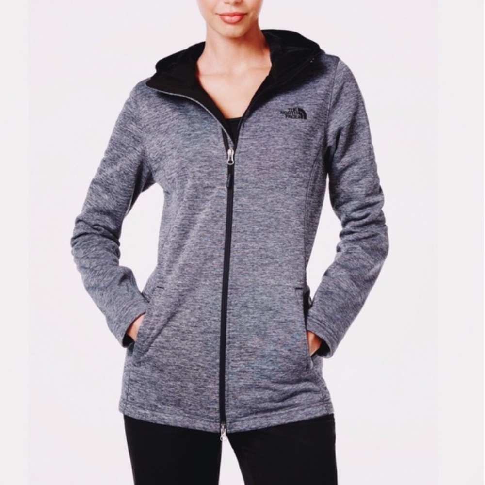 The North Face Fleece Sweater Parka Jacket Large L
